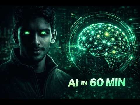Learn AI in 1 Hour (Full Course) | Machine Learning, Deep Learning, GPT Explained