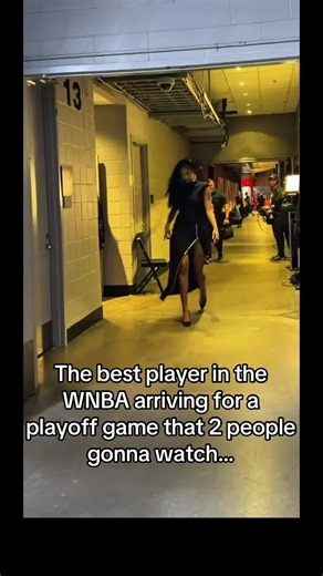 Angel Reese arriving to the Atlanta dream playoff game tonight! #badnapoleon #wnba