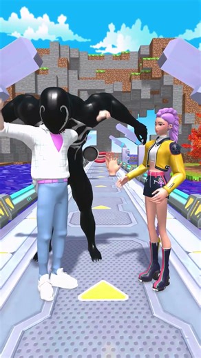 GTA V New Kiss or Save Run RUMI vs JINWOO Funny Epic Challenge! #spiderman #gta #animation