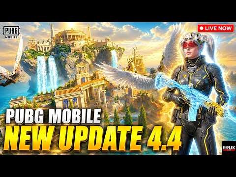 🔴 LIVE PUBG MOBILE 4.4 UPDATE 🔥 | Road to TOP 10 Conqueror Push