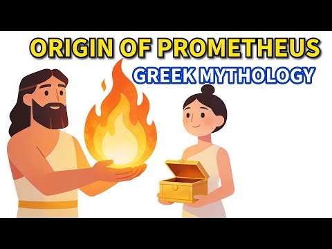 The Origin of Prometheus: The Titan Who Gave Fire to Humans | Greek Mythology
