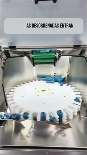 How Works a Simple Poka-Yoke System for Bottle Orientation #shorts