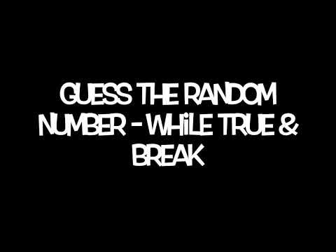 Python Guess the Number Game | Random Number Generator Project | Beginners & GCSE Computer Science