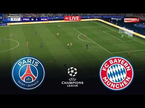 🔴PSG vs BAYERN MUNICH - UEFA Champions League 2026 | Pes 21 Gameplay Simulation