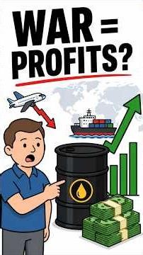 Why Exxon & Chevron Investors Are Watching This War 🛳️🛬#finance #shorts