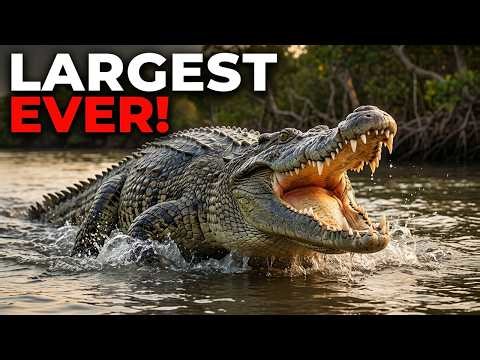 10 Largest Crocodiles Ever Recorded In History!