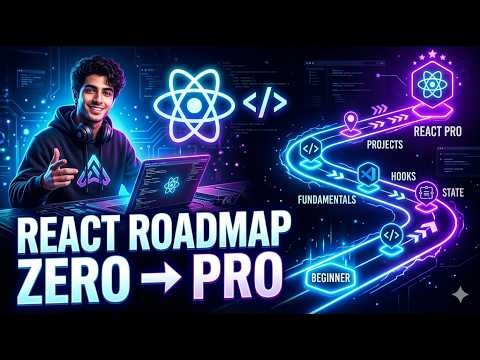 React JS Roadmap 2026 🚀 | Complete Beginner to Pro Guide