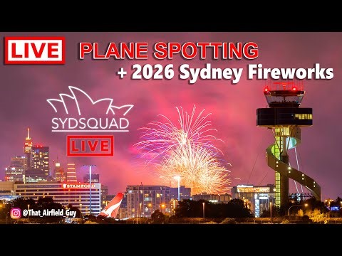 🔴LIVE - HAPPY NEW YEAR 2026 + TWO New Special Liveries @ Sydney Airport with SydSquad!🔴