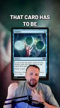 Lorwyn Throwback Spotlight: Ponder!