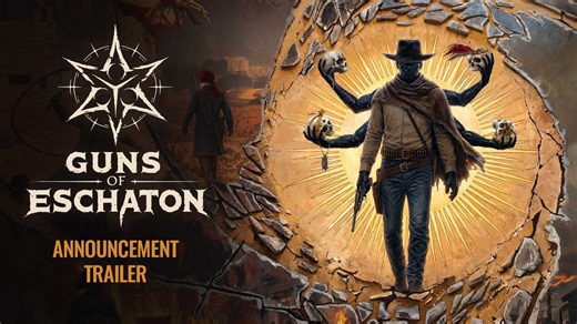 Guns of Eschaton: A soulslike FPS western - official announcement trailer