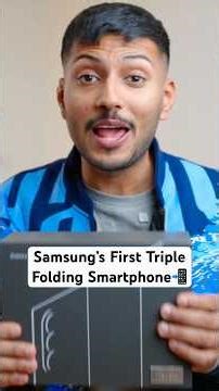 World’s Expensive Triple Folding Smartphone📲