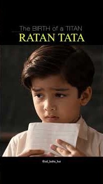 The TRAGIC CHILDHOOD of RATAN TATA