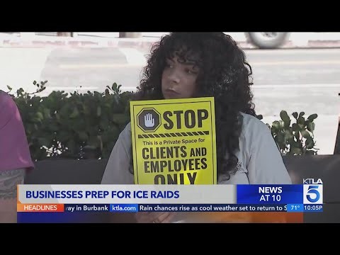 Local L.A. businesses prep for ICE raids ahead of elections