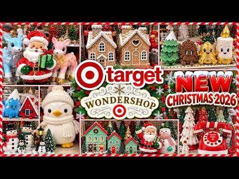 🎄TARGET WONDERSHOP CHRISTMAS 2026! 😍CUTEST NEW HOLIDAY FINDS & DECOR YOU NEED TO SEE!
