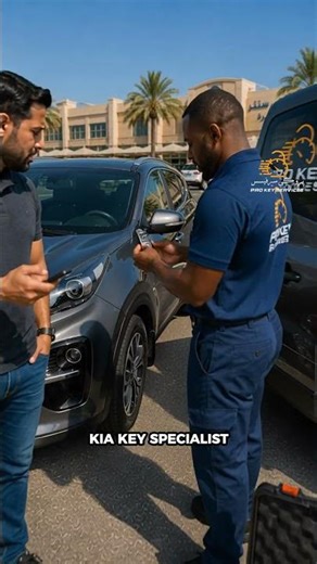 KIA Car Key Programming Dubai | Sportage Smart Key Made at Your Car #shorts