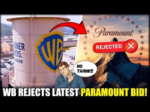Warner Bros. Rejects Latest Paramount Bid, Backs Netflix Merger