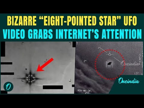 SHOCK UFO Footage: ‘Eight-Pointed Star’ Object Spotted In Secret U.S. Military Infrared Recording