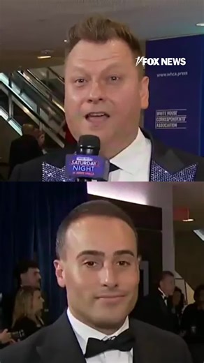 Jimmy Failla bumps into Johnny Belisario on the red carpet ahead of President Trump's big speech! Tune in to 'Fox News Saturday Night' at 9 PM ET for Jimmy Failla's coverage of the White House Correspondents' Dinner.