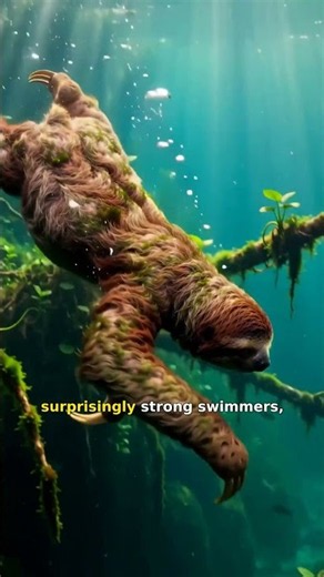 Interesting Animal Facts: Sloth Holds Breath 40 Minutes 🦥