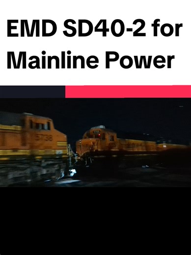 7pm Westbound BNSF Manifest, 5 engine lead, 3 EMD locomotives, including an SD40-2 and an SD60M ✌🏻#bnsf #railfan #trains #sd40 #conroetx