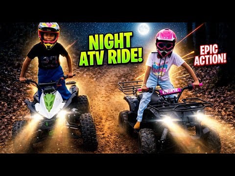 We Went ATV Mudding At Night... THIS GOT WILD