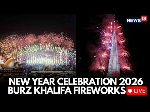 Dubai New Year 2026 LIVE: Fireworks Display at the Burj Khalifa | Dubai NYE Fireworks | N18G