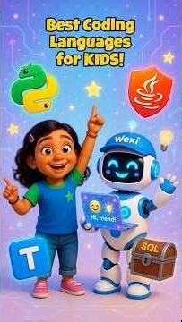 FUN Programming Languages for Kids! Python, Java, TypeScript & SQL | Ishi & Wexi Coding Adventure