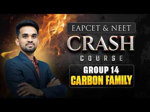 🔥 Group 14 Elements in One Shot | Carbon Family Crash Course | NEET & EAPCET