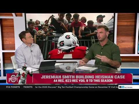 Jeremiah Smith Building Heisman Case | Ohio State Football