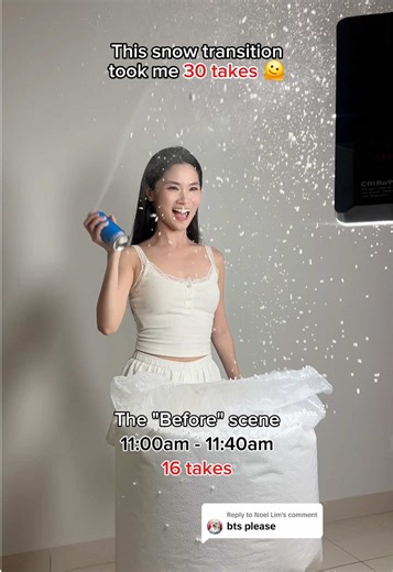 Creating Snow at Home with d’Alba Suncream