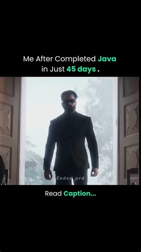 Codex | Learn Coding on Instagram: "Java Roadmap👇 You’re probably overwhelmed by all the Java advice out there — YouTube tutorials, Reddit threads, random blog posts… But none of them give you a clear, step-by-step path to actually land your first Java developer job. That’s exactly why so many people give up before they even start. Let me show you the exact roadmap I followed — from total beginner to building real Java projects and getting job-ready. Yes, it takes effort. But if you’re serious 