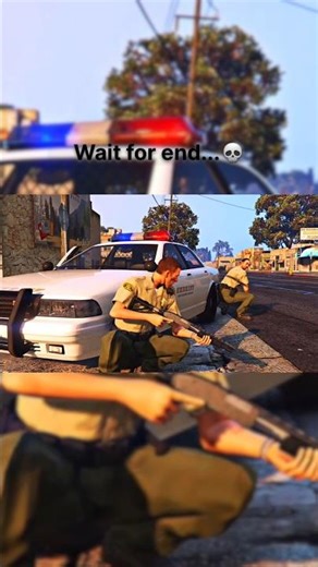 The ultimate Robbery escape 🚔 🚨⚡️#gta5 #heist #escape