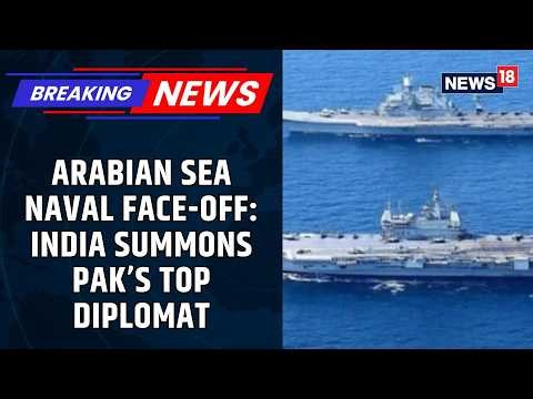 India Summons Pakistan Envoy After Naval Collision In Arabian Sea | Pakistan Navy | News18