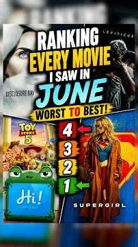 Ranking Every New Movie I Saw in June 2026 #shorts #movies