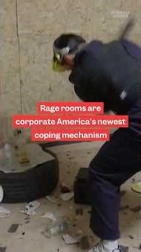 #Ragerooms are corporate America's newest coping mechanism