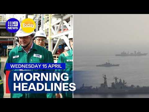 PM trying to sure up fuel supply; US and Iran peace talks could resume | 9 News Australia