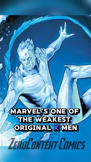 Why Iceman is Marvel's Most BROKEN Mutant 🥶🤯 #shorts