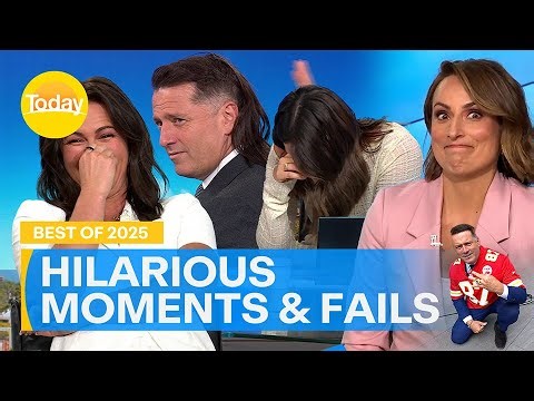 The most HILARIOUS moments from 2025 | Today Show Australia