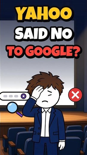Yahoo Had a Shot at Google… Then Said No to $44.6 Billion #shorts