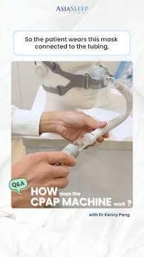 How does the CPAP machine work?