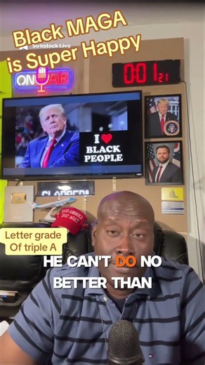 Black MAGA is super happy