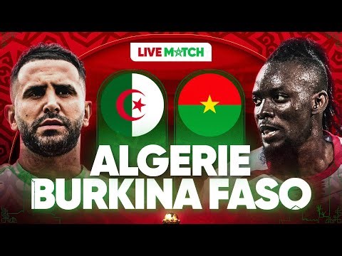 🔴🇩🇿🇧🇫 ALGERIE - BURKINA FASO LIVE / 🔥🇩🇿TAHIA DJAZAIR! / 🚨LE MATCH DE LA QUALIF / CAN 2025 / CAN 2026