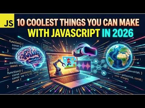 10 Coolest Things You Can Build with JavaScript in 2026