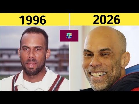 West Indies 1996 World Cup Squad 🇯🇲 Then & Now | Cricket Legends