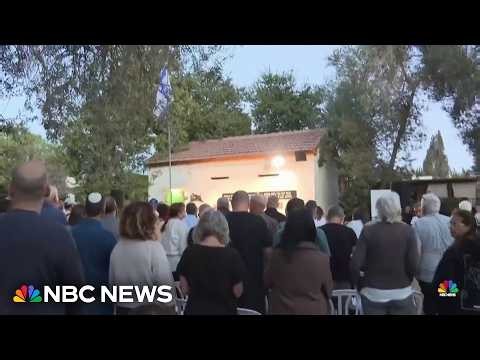 Emotional ceremonies mark three years since Hamas terror attacks