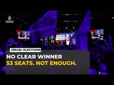 Israel election: No bloc wins majority as parties trade fraud claims