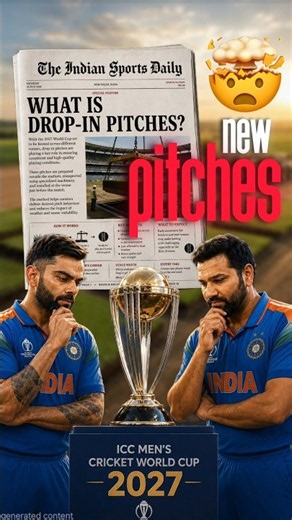 Drop In Pitches In 2027 Wc 🤯🥀