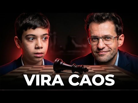 Faustino Oro ENCARA Aronian e o Blitz VIRA CAOS
