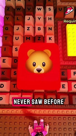 TROLLING as A BEAR TO RUDE PLAYERS On SPEED KEYBOARD ESCAPE 😱 #roblox #robloxshorts #keyboardescape