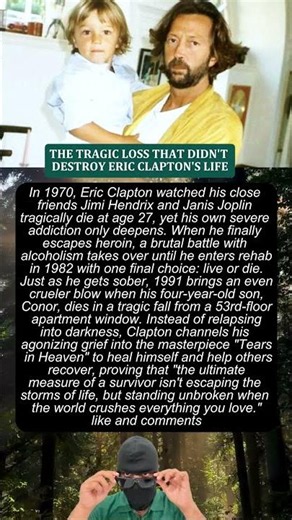 THE TRAGIC LOSS THAT DIDN'T DESTROY ERIC CLAPTON'S LIFE